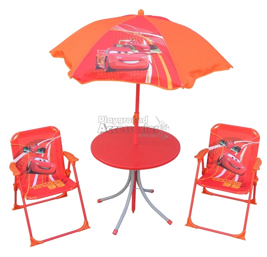 Disney Pixar Cars Table and Chairs Set Lightning McQueen by Playground accessories online store