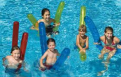 Swimline Doodle Inflatable Noodle 6 Pack