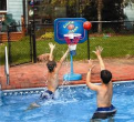 Swimline Jammin Telescopic Poolside Basketball Game