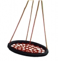 Red and Black Nest Swing 83cm - Indoor