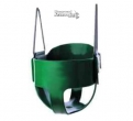 Full Bucket Playground Swing - Green