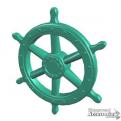 Jumbo Clickety-Click Ships Wheel GREEN