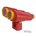 Plastic Jumbo Binoculars RED