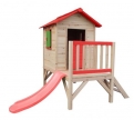 SportsLife Wooden Playhouse with Slide